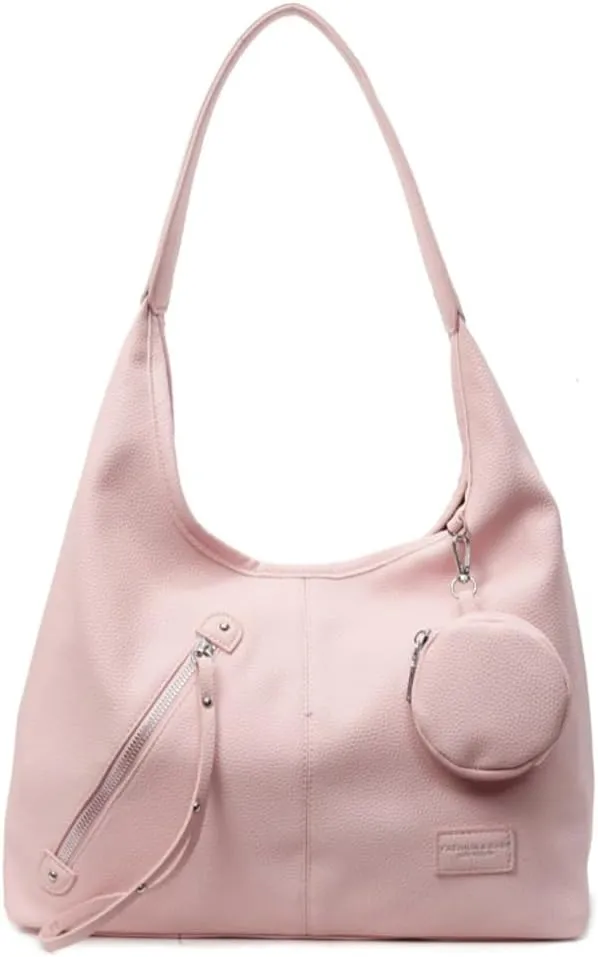 2 Pcs Slouchy Crescent Hobo Bags Women Trendy Crossbody Purse Satchels Shoulder Bag Cute Top-handle Tote Handbag 2025