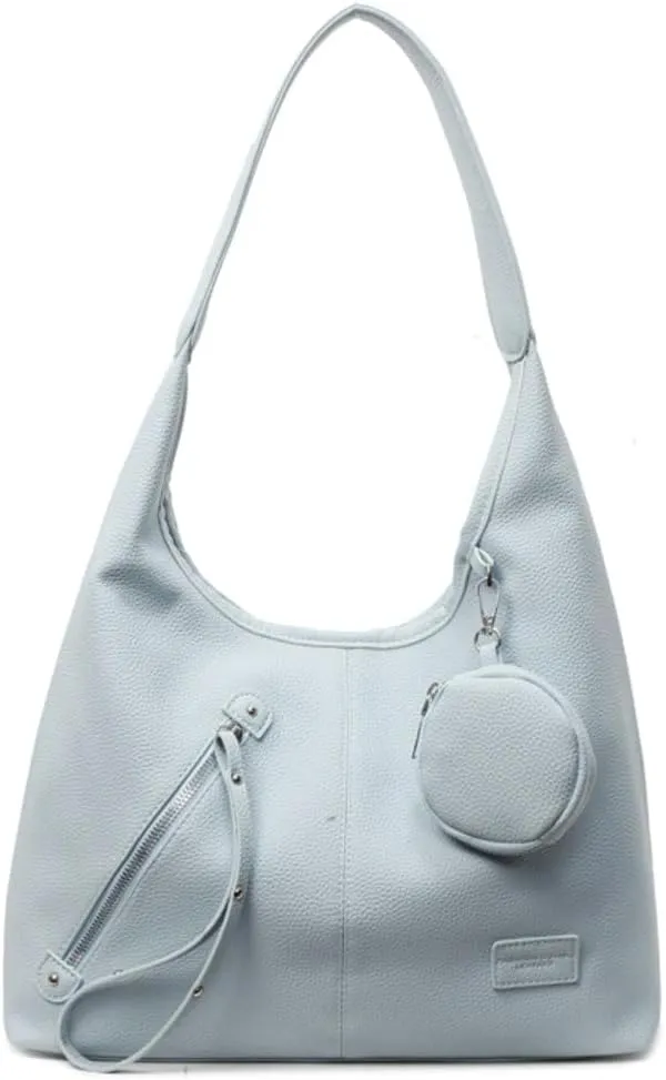 2 Pcs Slouchy Crescent Hobo Bags Women Trendy Crossbody Purse Satchels Shoulder Bag Cute Top-handle Tote Handbag 2025