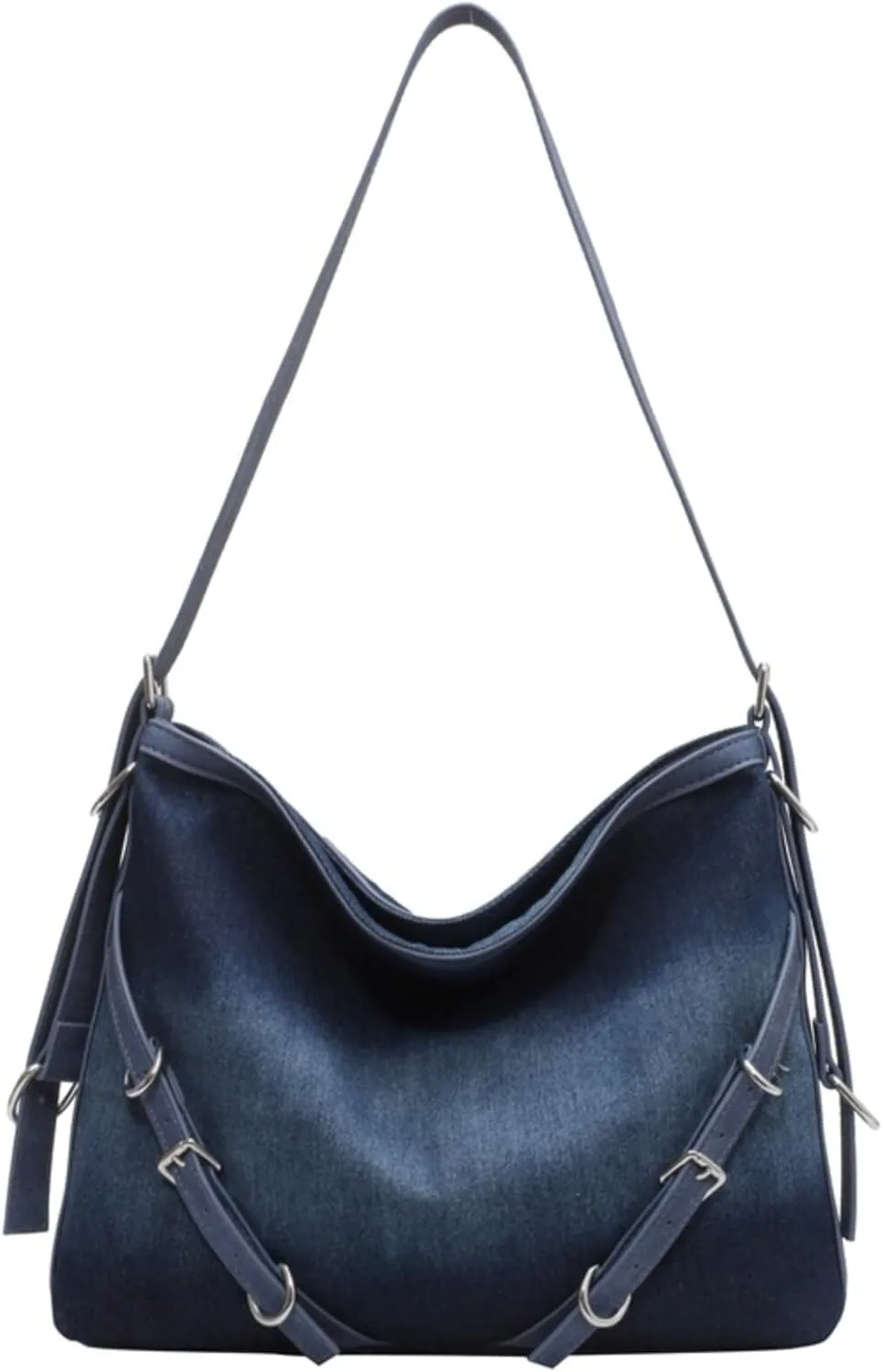 2025 Hobo Bag for Women Leather Handbag Y2k Purse Trendy Purses Crossbody Bags Shoulder Top-Handle Bags Womens