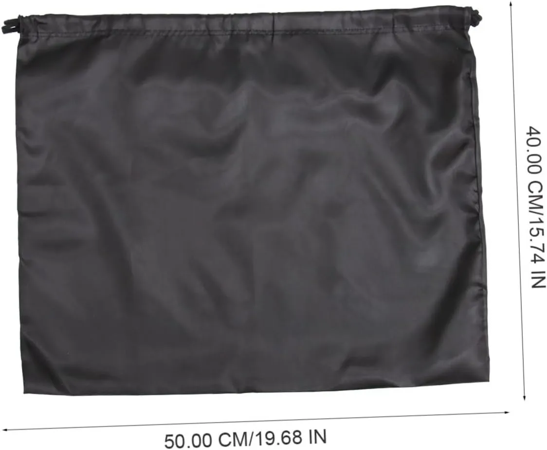 2pcs Extra Large Storage Bag Drawstring Organza Tote Bag Thicken Rope Utility Tote for Household Large Capacity Silk Bag