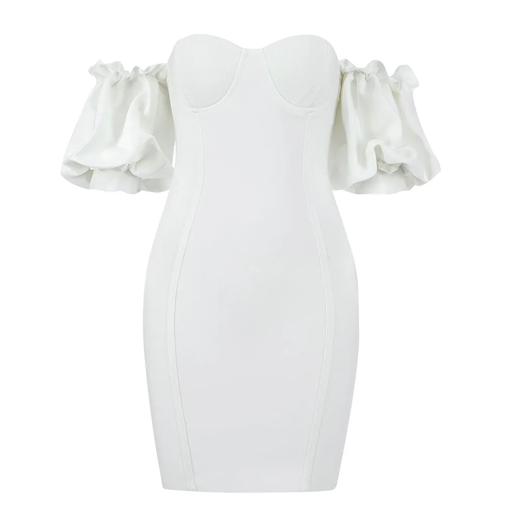 Bandage Off Shoulder Sexy Bodycon Dress