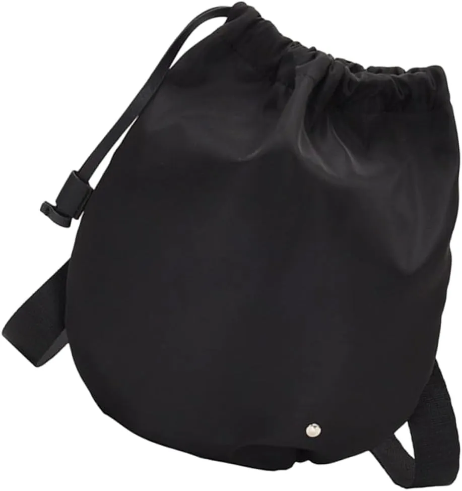 Bucket Shoulder Bag for Women Oxford Sling Bag Drawstring Large Capacity for Daily Use