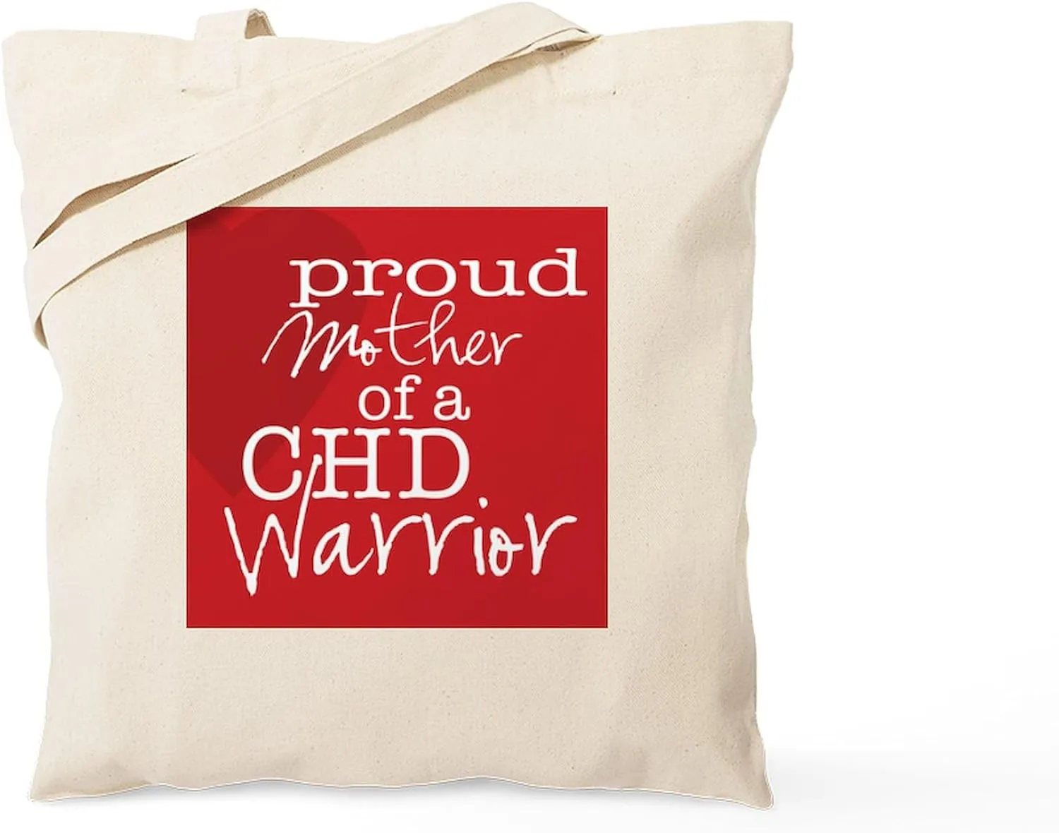 CafePress Proud Mother Copy Tote Bag Natural Canvas Tote Bag, Reusable Shopping Bag
