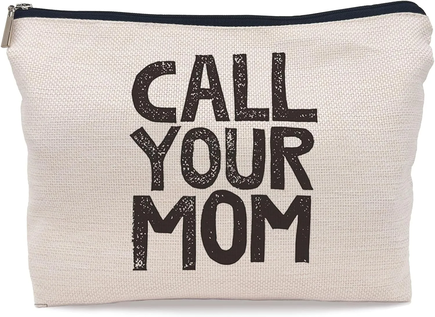Call Your Mom Funny Makeup Bag,Daughter Graduation Gifts Cosmetic Makeup Bag for Girls,Dorm Room Accessories Graduation Party,Graduation Gifts for Daughter Sister