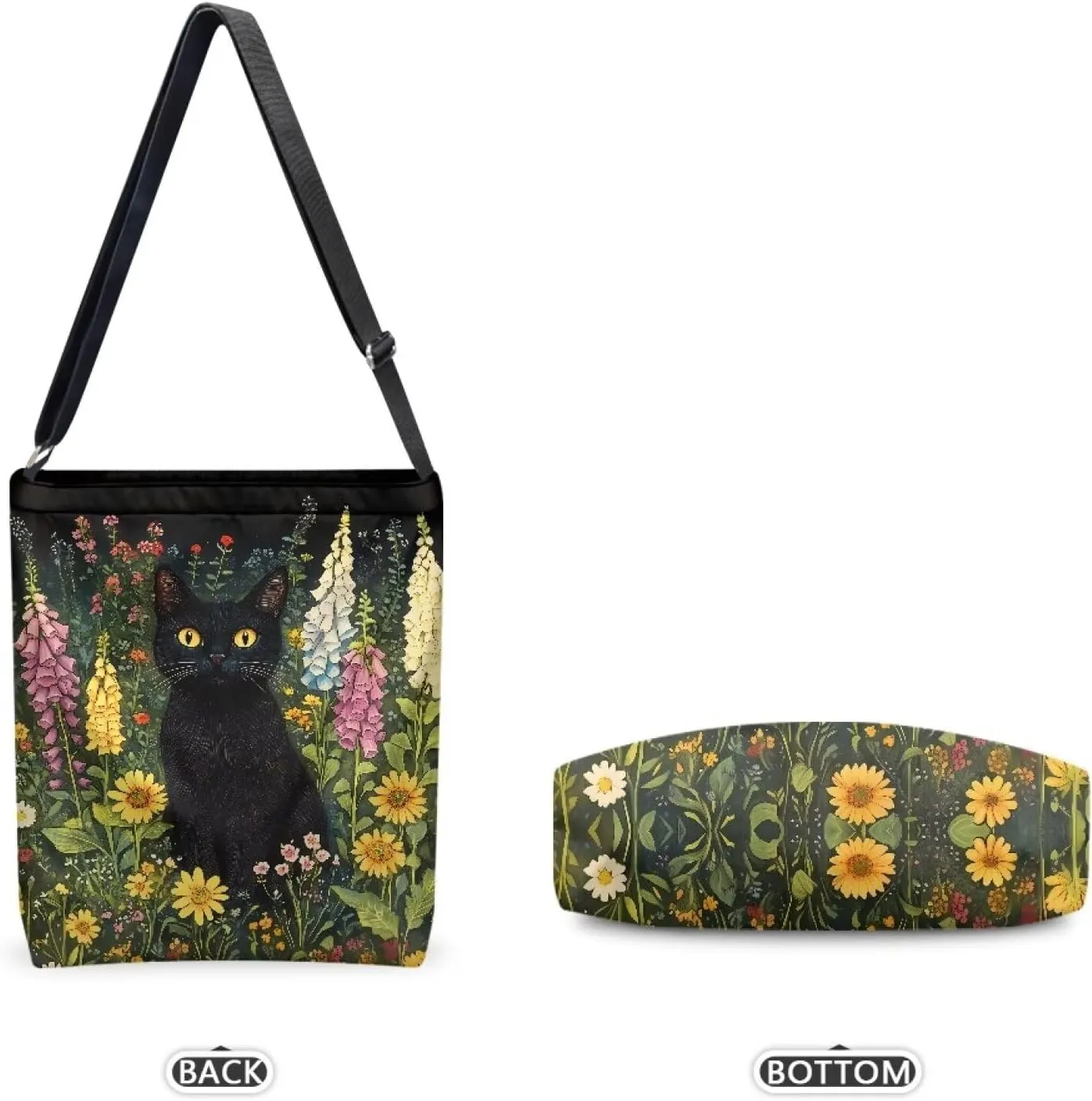 Canvas Tote Bag for Women, Anti Water Tote Bag Stylish Shoulder Purse Women'S Canvas Hobo Bag
