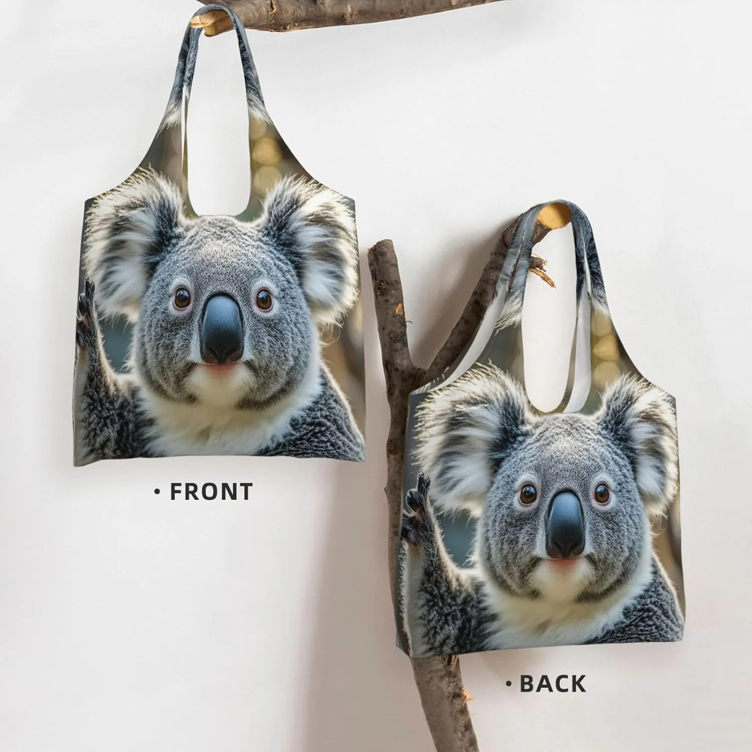 Canvas Tote Bag Reusable Grocery Bags Lightweight Handbag Lion image Tote Bag for Shopping Cloth Bags