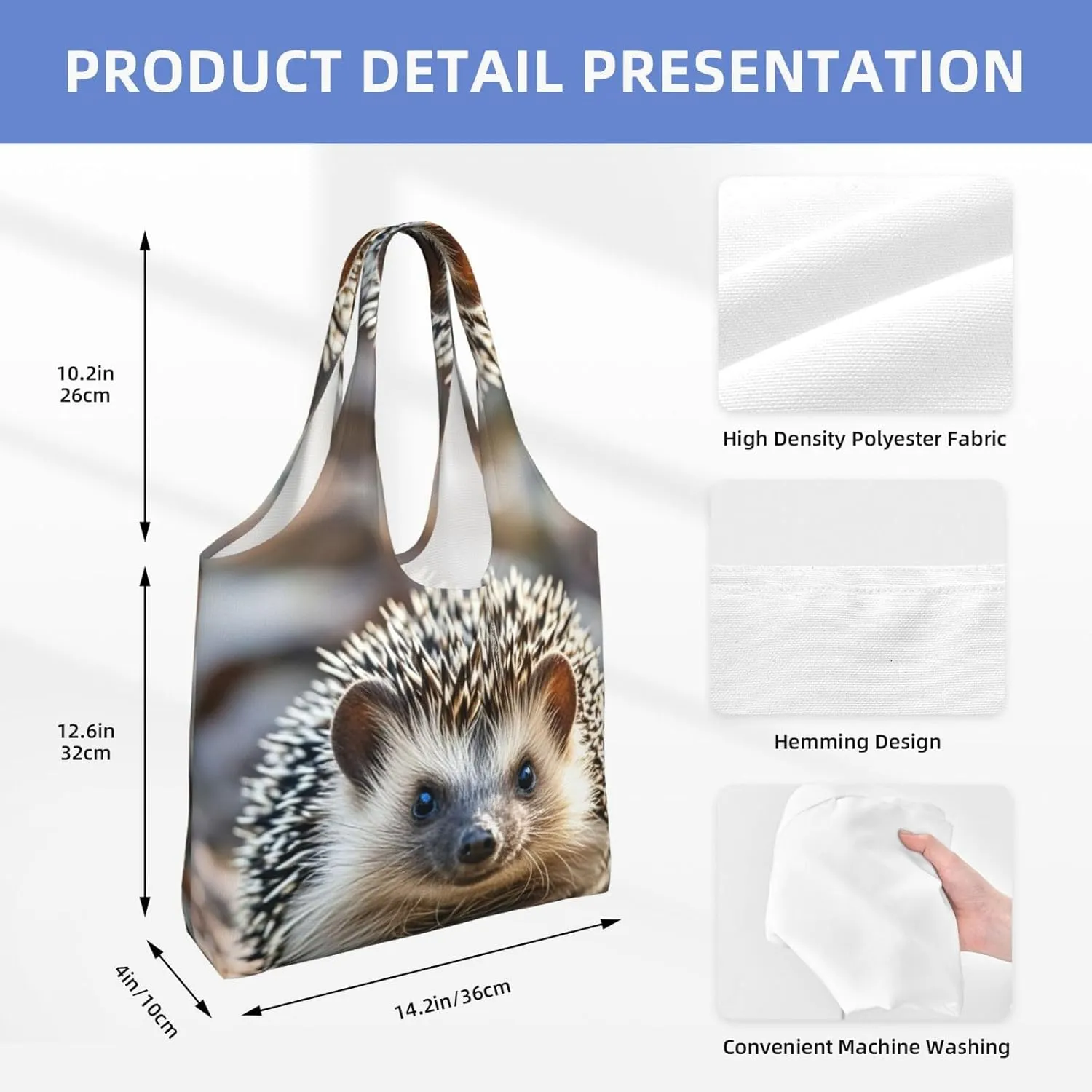 Canvas Tote Bag Reusable Grocery Bags Lightweight Handbag Lion image Tote Bag for Shopping Cloth Bags