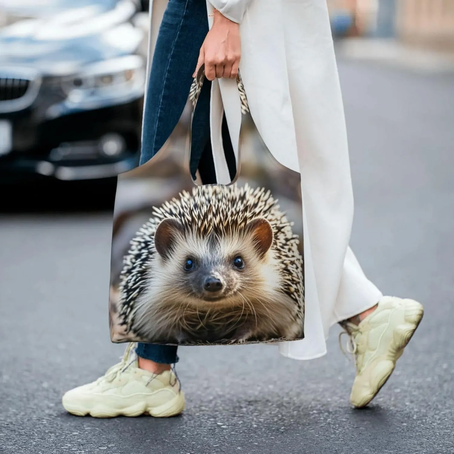Canvas Tote Bag Reusable Grocery Bags Lightweight Handbag Lion image Tote Bag for Shopping Cloth Bags