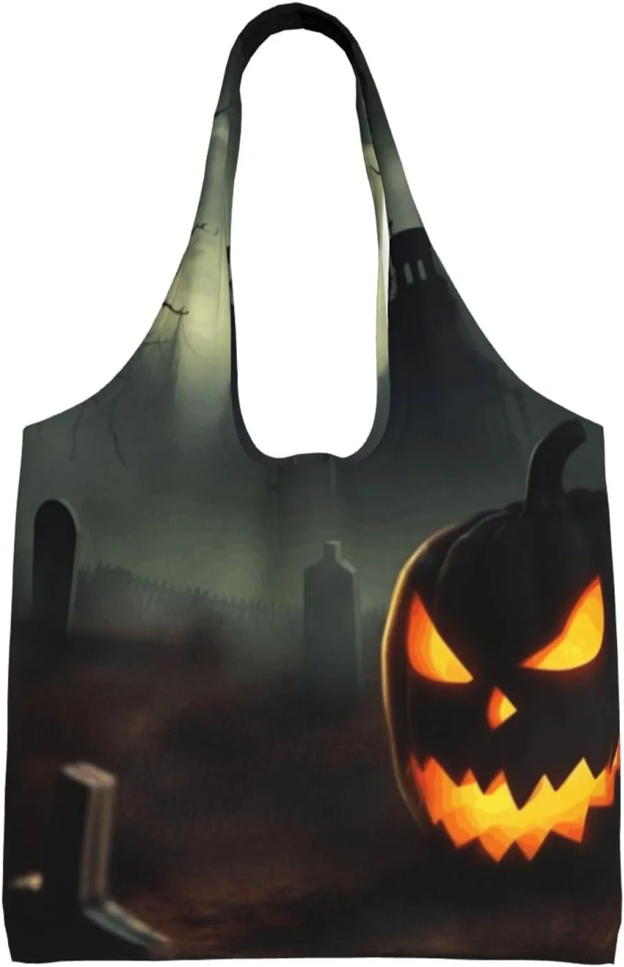 Canvas Tote Bag Reusable Grocery Bags Lightweight Handbag Loon Birds Tote Bag for Shopping Cloth Bags