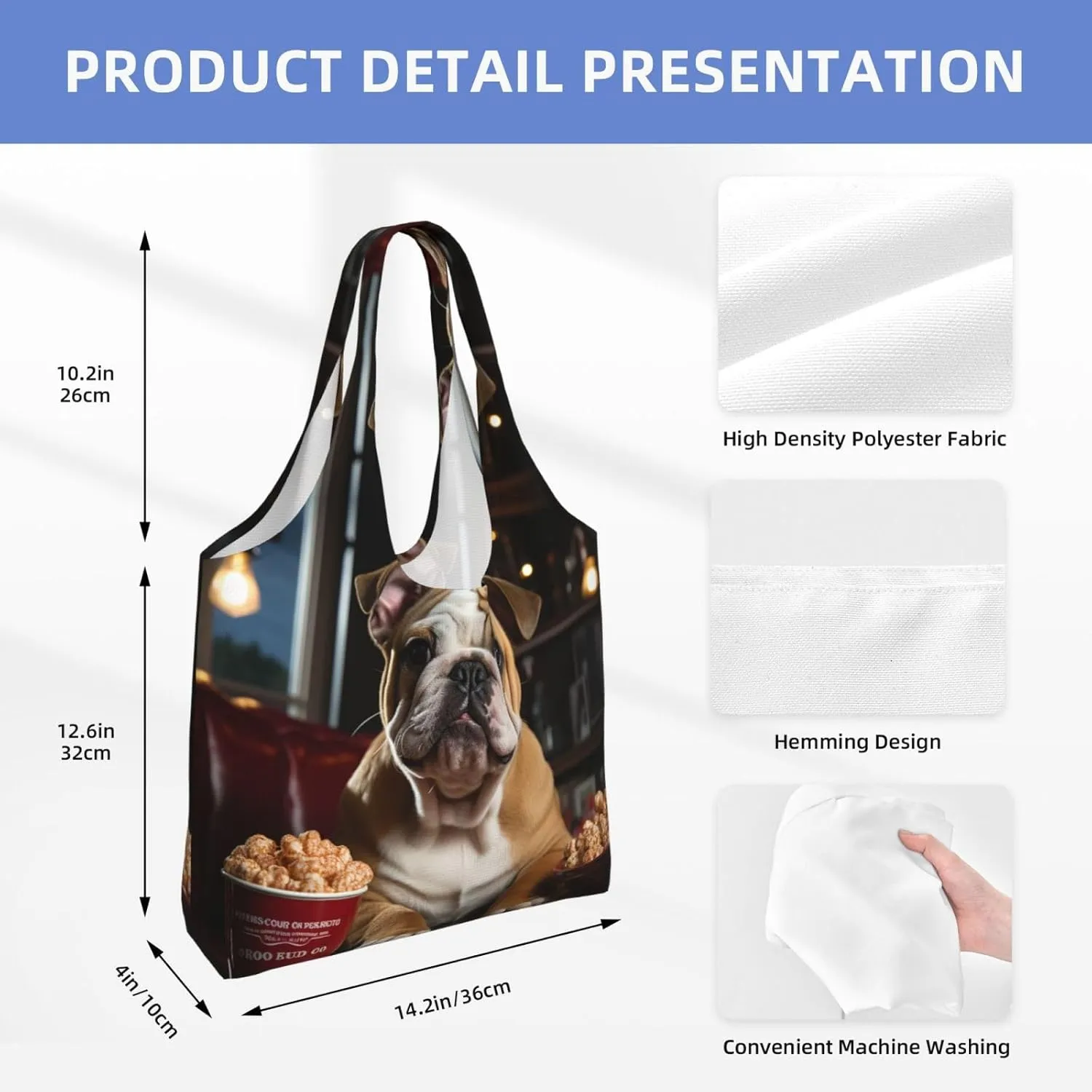 Canvas Tote Bag Reusable Grocery Bags Lightweight Handbag Northern Lights Tote Bag for Shopping Cloth Bags