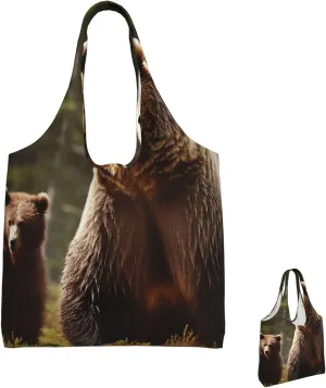 Canvas Tote Bag Reusable Grocery Bags Lightweight Handbag Northern Lights Tote Bag for Shopping Cloth Bags