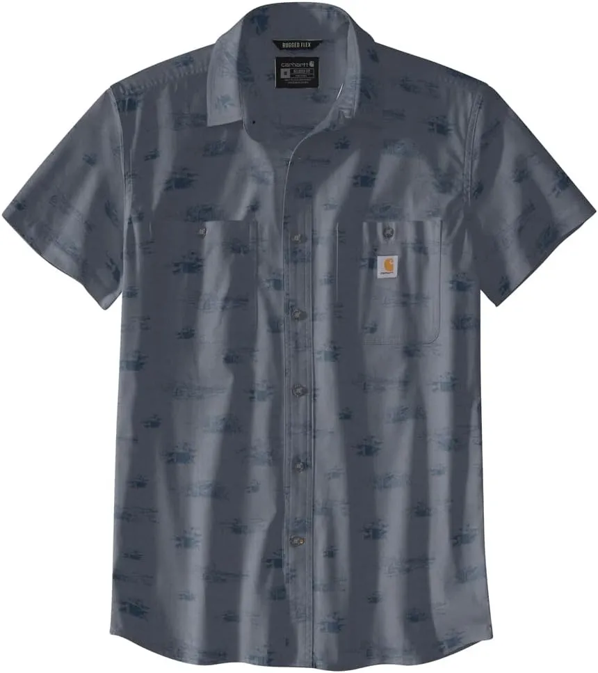 Carhartt Men's 105701 Rugged Flex Relaxed Fit Lightweight Short-Sleeve