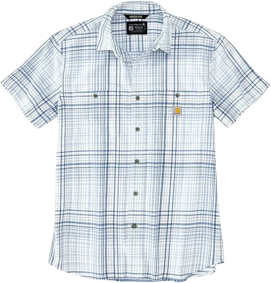 Carhartt Men's 106139 Rugged Flex Relaxed Fit Lightweight Short-Sleeve