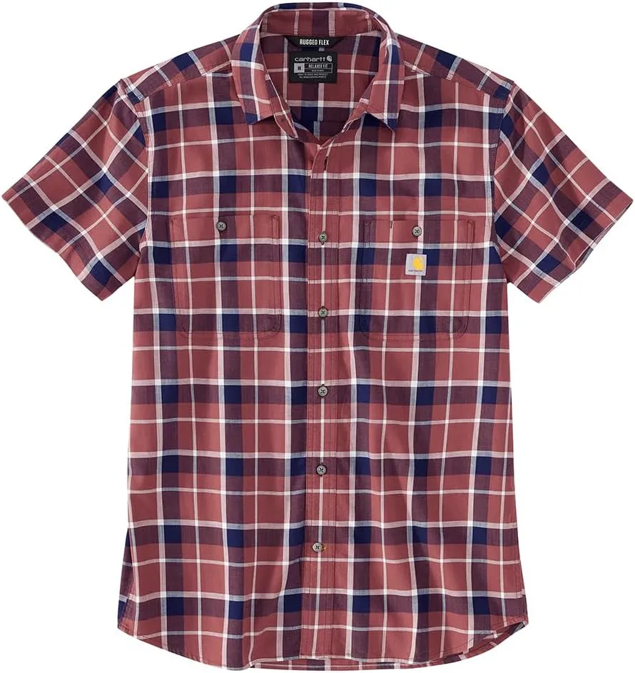 Carhartt Men's 106139 Rugged Flex Relaxed Fit Lightweight Short-Sleeve