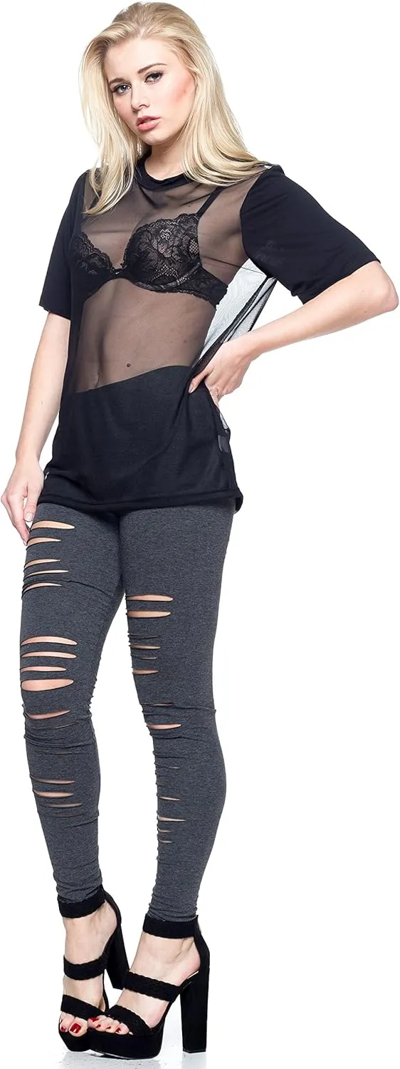 Cemi Ceri Women's J2 Love Ripped Cotton Legging