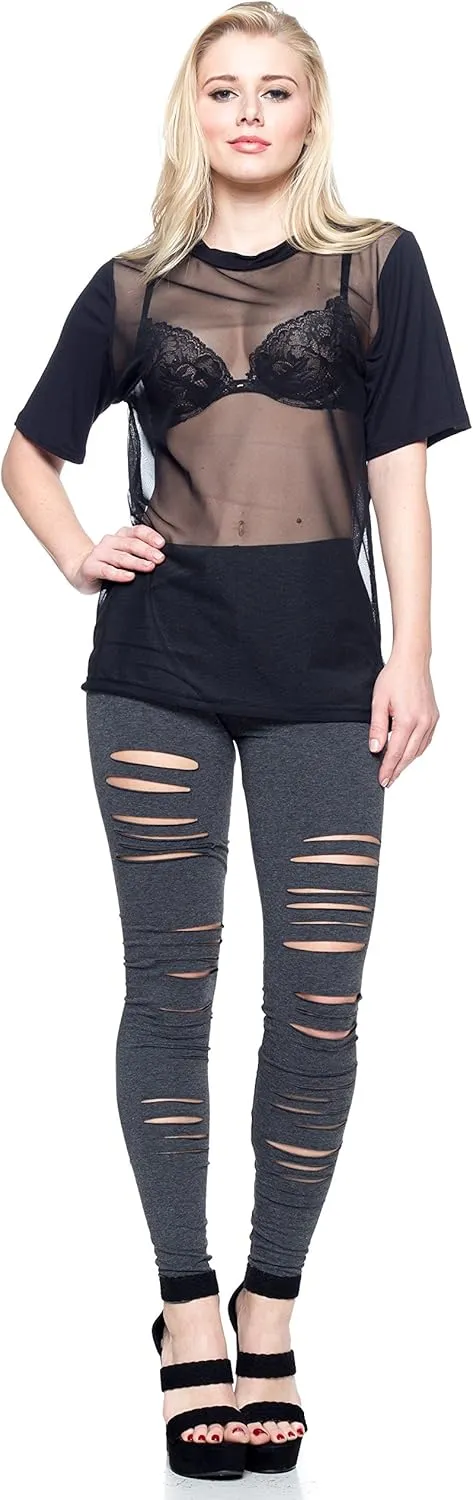 Cemi Ceri Women's J2 Love Ripped Cotton Legging
