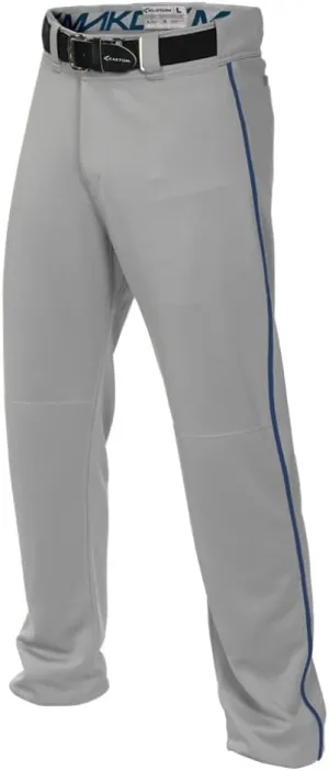 Easton MAKO II Baseball Pant | Full Length/Semi-Relaxed Fit | Youth Sizes | Solid & Piped Options