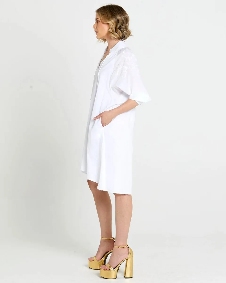 Embroidered Feature Dress