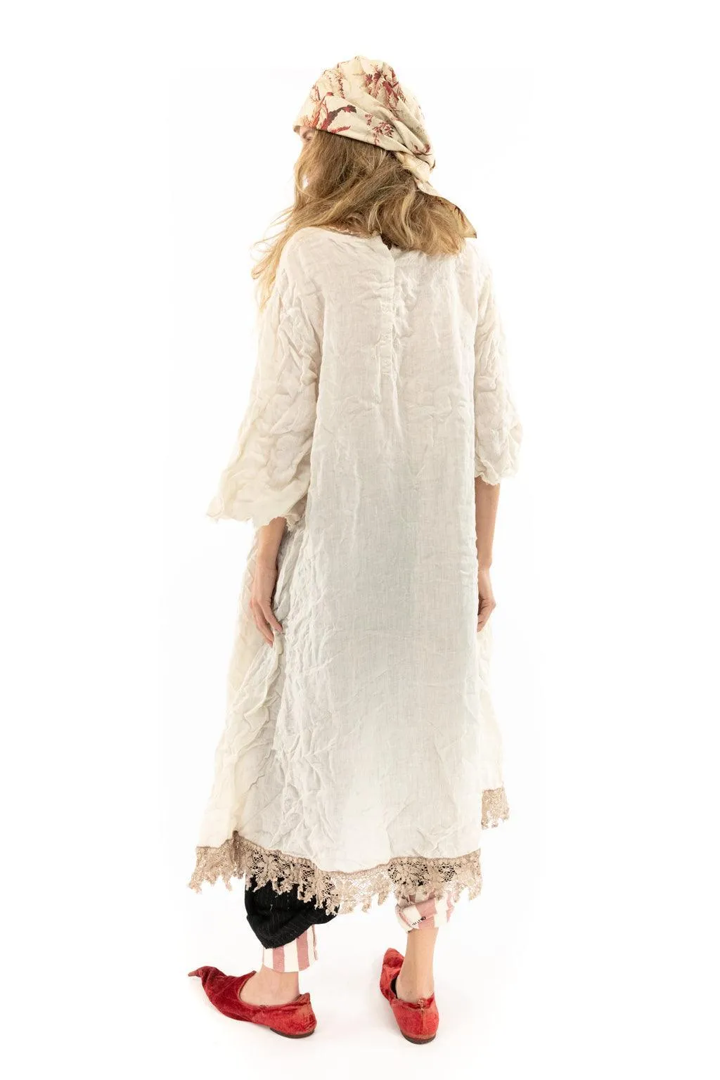 Embroidered Junipero Jesus Dress