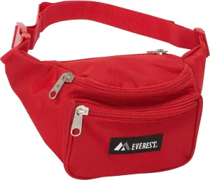 Everest Signature Waist Pack - Standard, Red, One Size