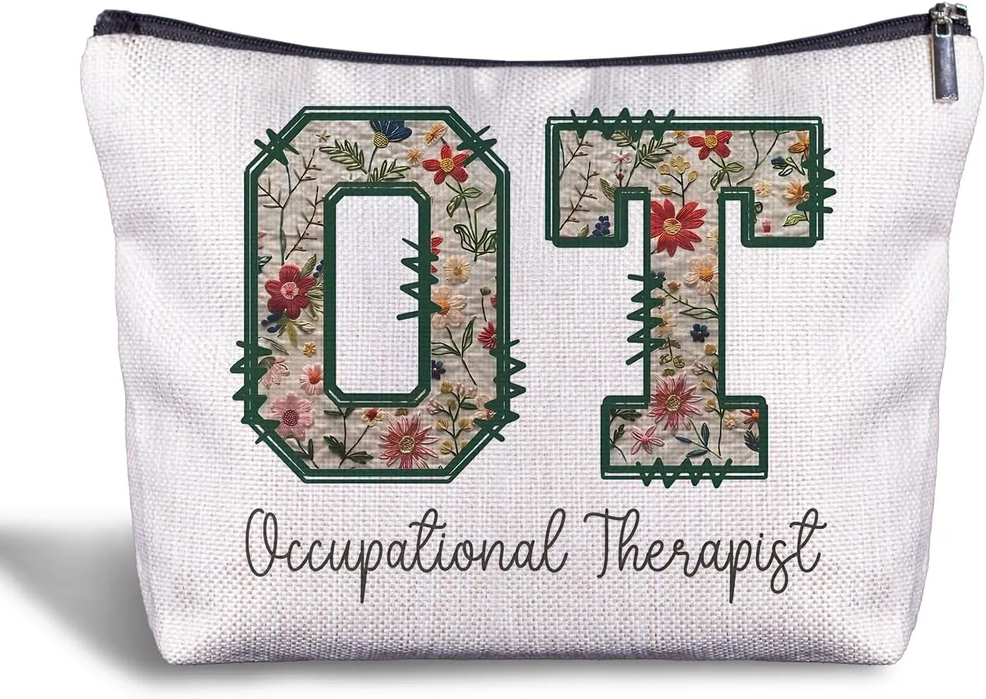 Gifts for Occupational Therapists - Occupational Therapist Gifts Makeup Bag, Occupational Therapy Gifts Cosmetic Bags for Women, Ot Gifts, Ot Therapist Gifts Zippered Bag for Women