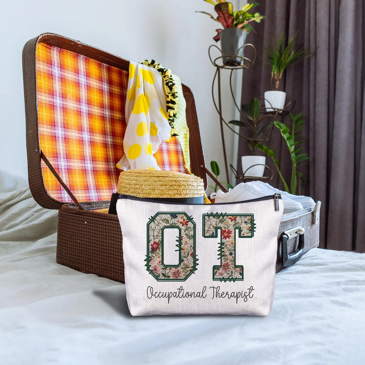 Gifts for Occupational Therapists - Occupational Therapist Gifts Makeup Bag, Occupational Therapy Gifts Cosmetic Bags for Women, Ot Gifts, Ot Therapist Gifts Zippered Bag for Women