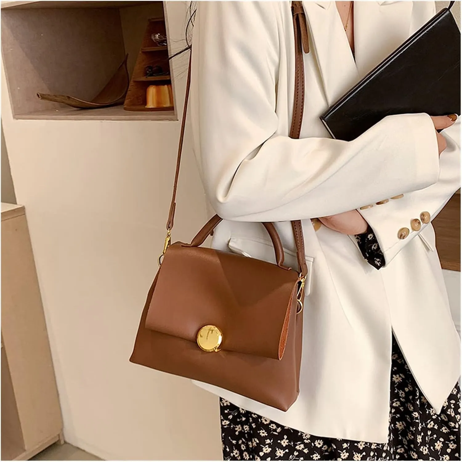 Handbag Woman Quality Leather Woman Crossbody Bag Soft Leather Tote Female Shoulder Bags