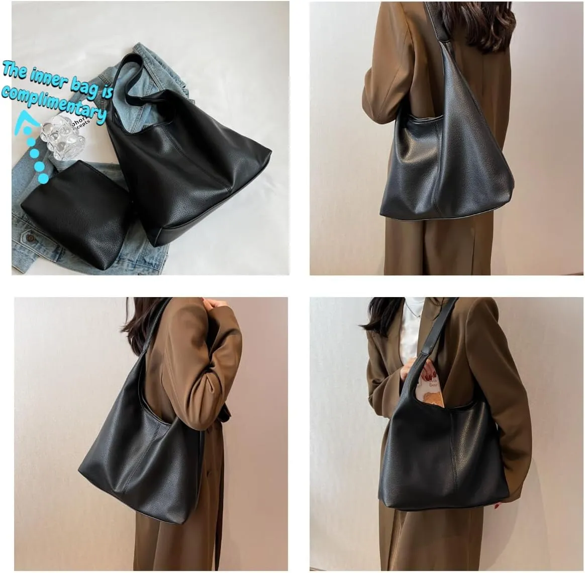 Hobo Bag Shoulder Bag Leather Designer Tote Bags for Women Leather for Women Crossbody Bags for Women