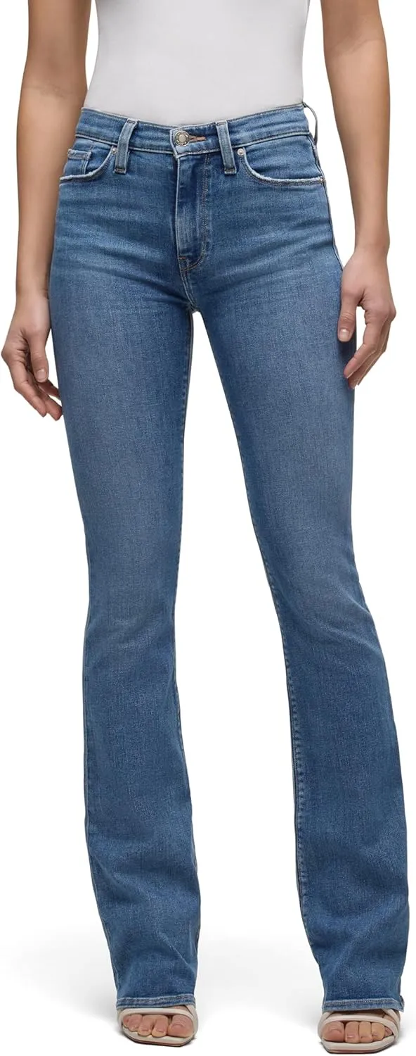 HUDSON Women's Barbara High Rise Petite Bootcut Jean