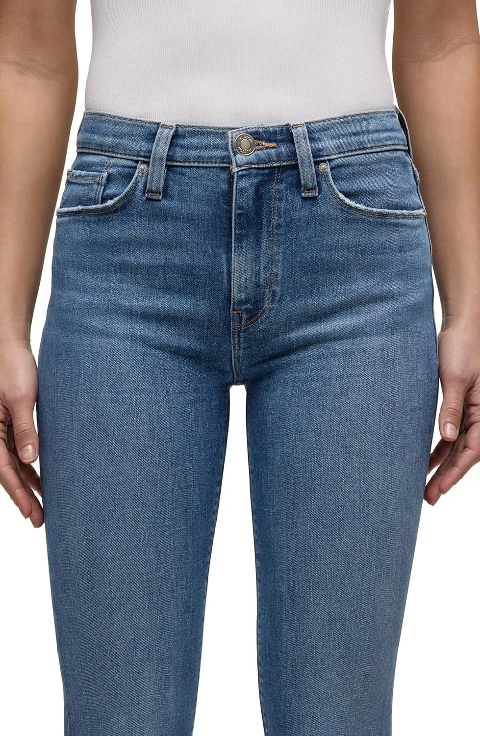 HUDSON Women's Barbara High Rise Petite Bootcut Jean