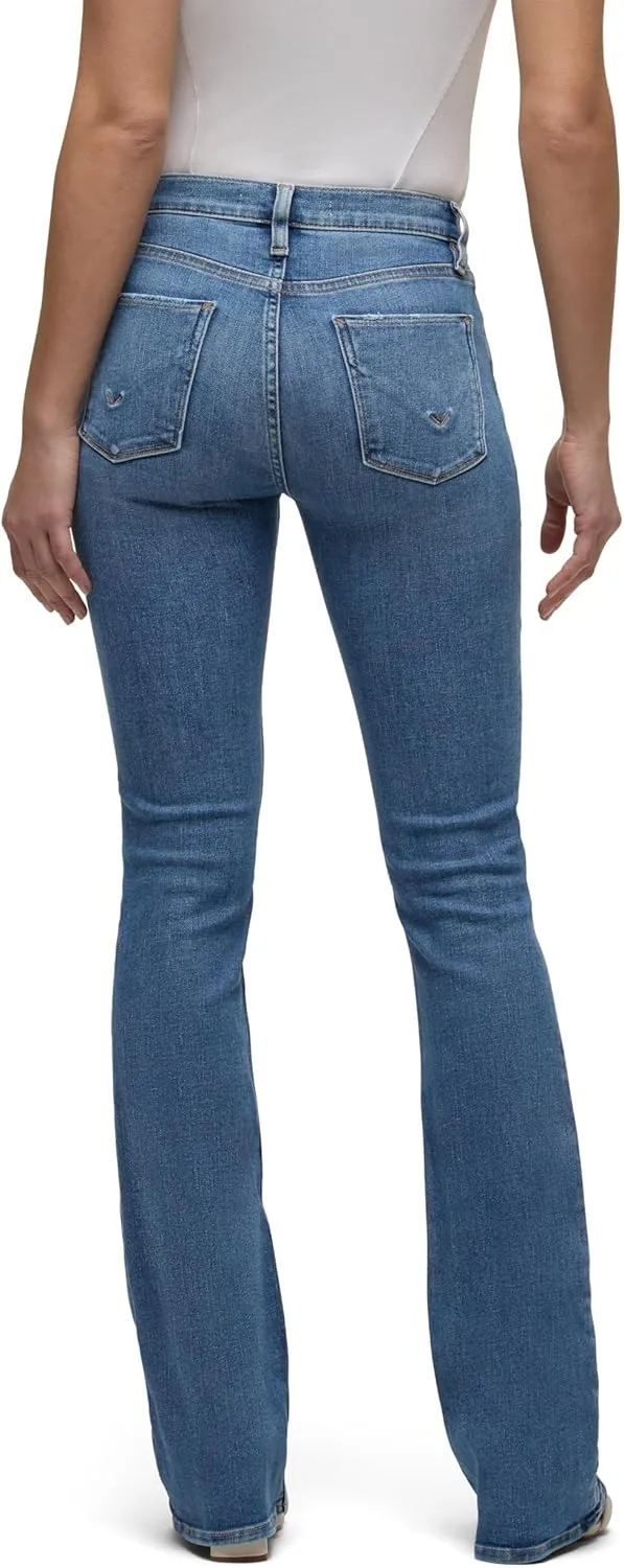 HUDSON Women's Barbara High Rise Petite Bootcut Jean