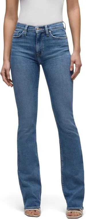 HUDSON Women's Barbara High Rise Petite Bootcut Jean