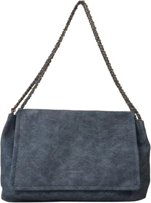 Large Chain Bag Tote Bag for Women PU Leather Shoulder Bags Hobo Bags Purse and Handbags with Chain Strap (D)