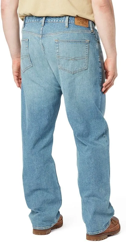 Levi Strauss Signature Gold Men's Relaxed Fit Flex Jeans (Available in Big & Tall)