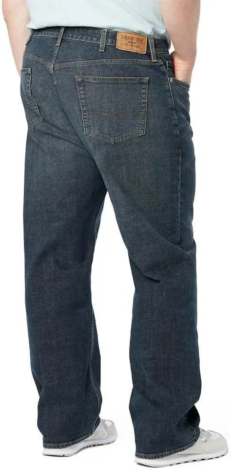 Levi Strauss Signature Gold Men's Relaxed Fit Flex Jeans (Available in Big & Tall)
