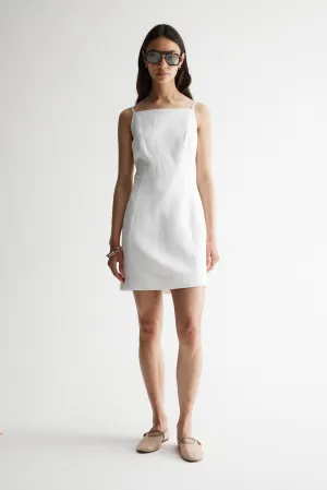 Mahina Dress White