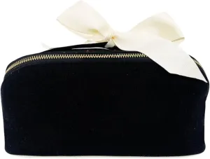 Makeup Bag for Women | Cosmetic Bag Organizer for Girls | Makeup Pouch for Traveling | Toiletry Bags for Women | Make Up Travel Pouches | Black