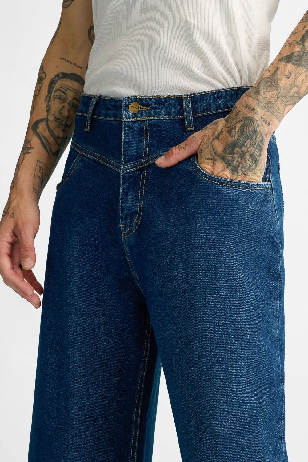 Martin Fish Cut Men's Straight Jeans