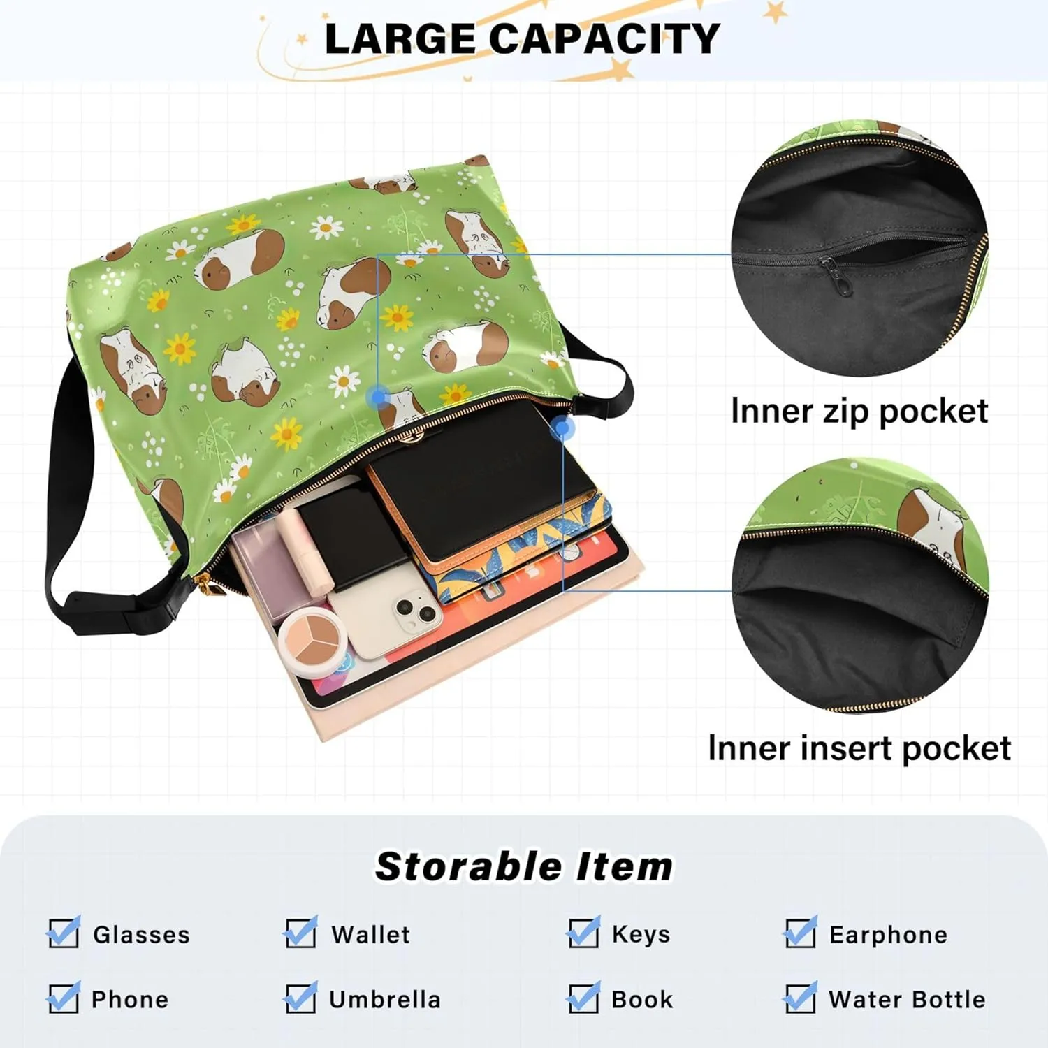 Pink Grey Tropical Flamingo Hobo Leather Bags for Women Leather Purse Men Luxury Animal Print Crossbody Hobo Bags