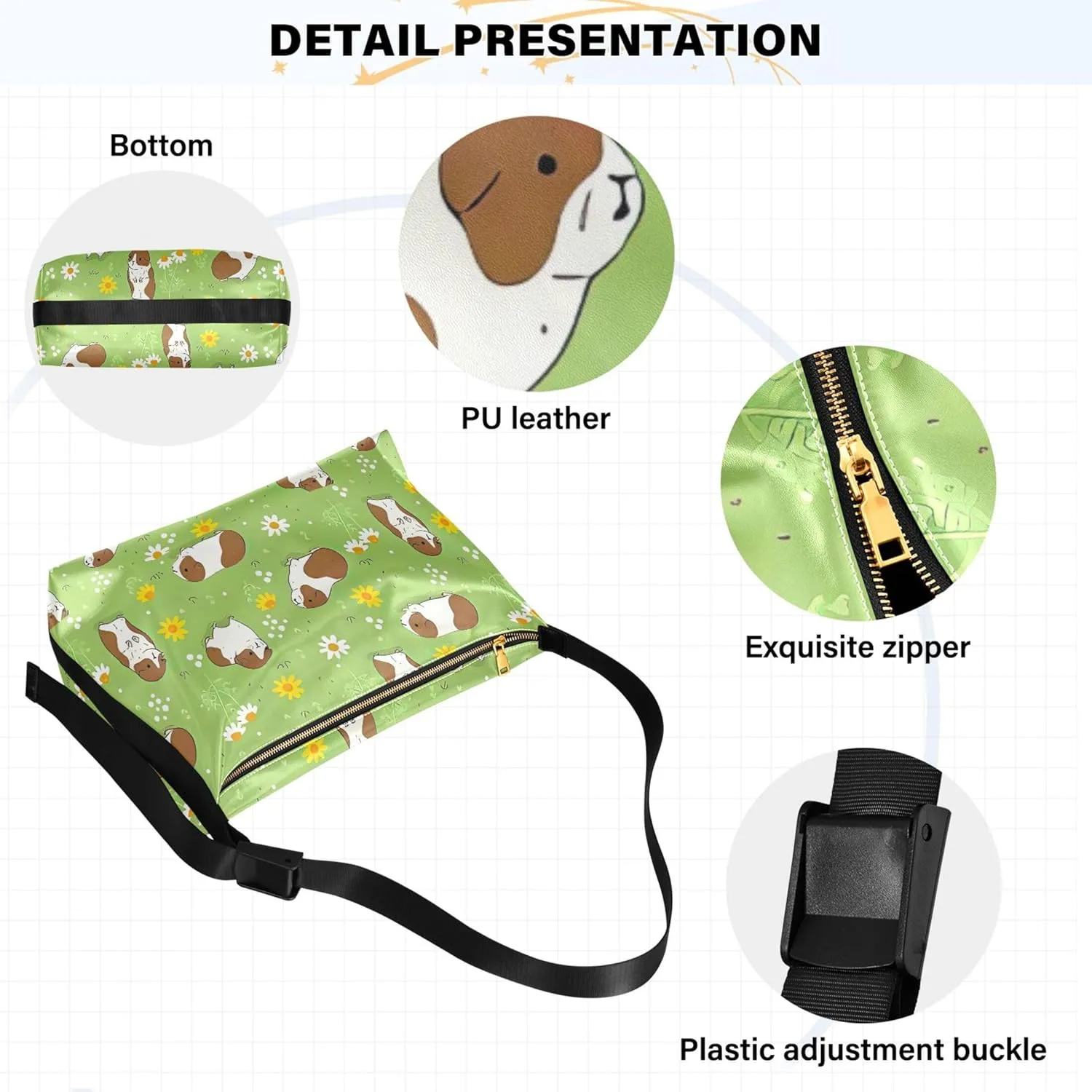 Pink Grey Tropical Flamingo Hobo Leather Bags for Women Leather Purse Men Luxury Animal Print Crossbody Hobo Bags