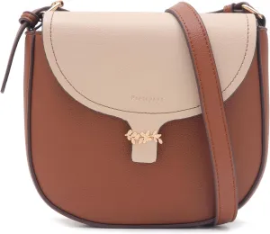 Prettyzys Crossbody Bags for Women- Saddle-Shaped Vegan Leather Purse, Waterproof & Stain-Resistant Small Crossbody Bag