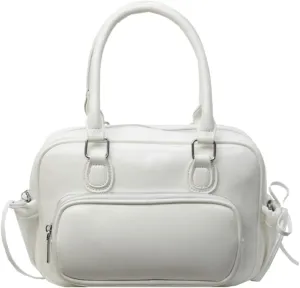 PU Leather Tote Bag Purse for Women Trendy Hobo Bags Shoulder Crossbody Bag Multi-pocket Handbag