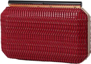 Rattan Handbag Shoulder Bags for Women Woven Clutch 2025 Straw Purses Crossbody Shoulder Phone Wallet Vintage