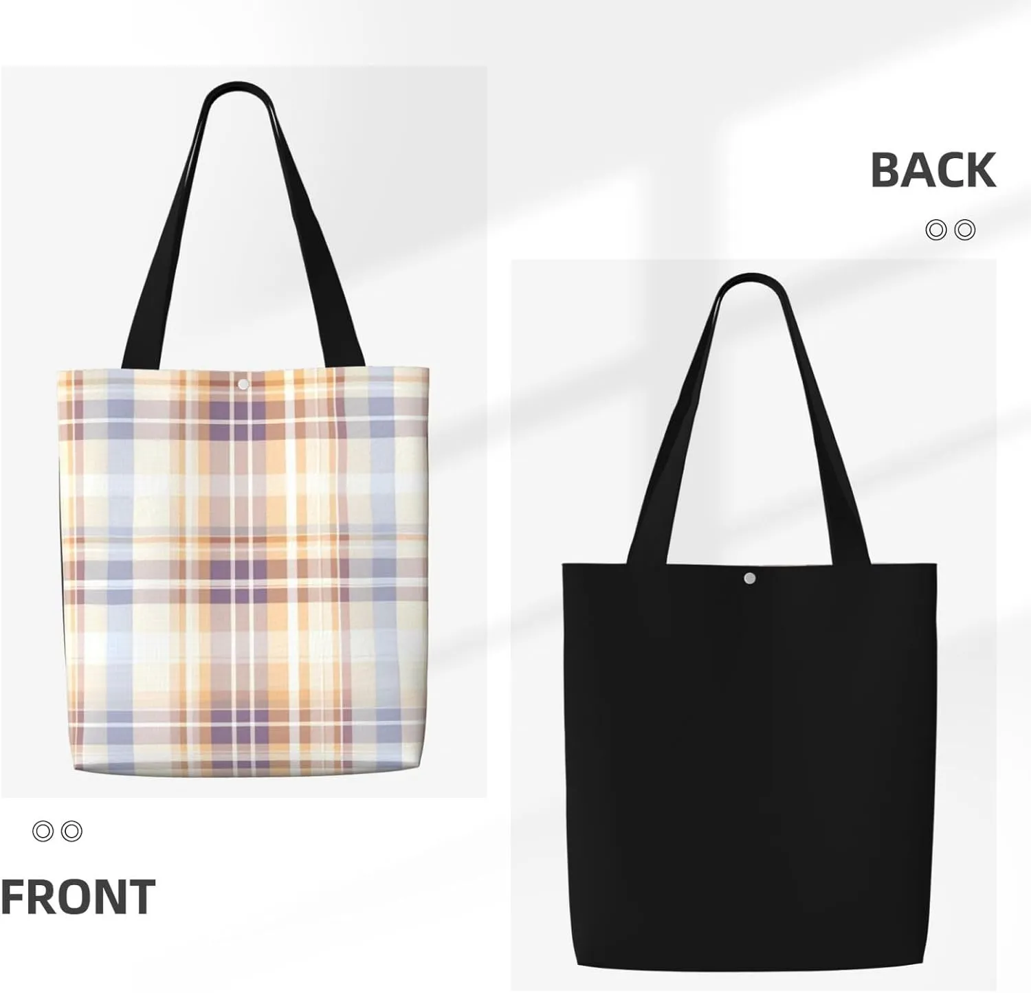 Rural Farm Retro Canvas Shoulder Bag Reusable Tote Bag Soft Lightweight Cloth Bags For Women Girls Lady Casual