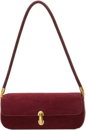 Slouchy Bags for Women Vegan Leather Crossbody Bag Soft Shoulder Purses Stylish Handbags with Shoulder Strap Travel Work