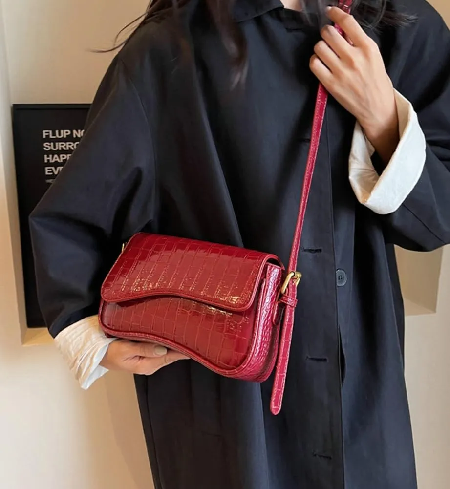 Small Shoulder Bags for Women Vegan Leather Crossbody Purses Handbag Clutch Hobo Bags