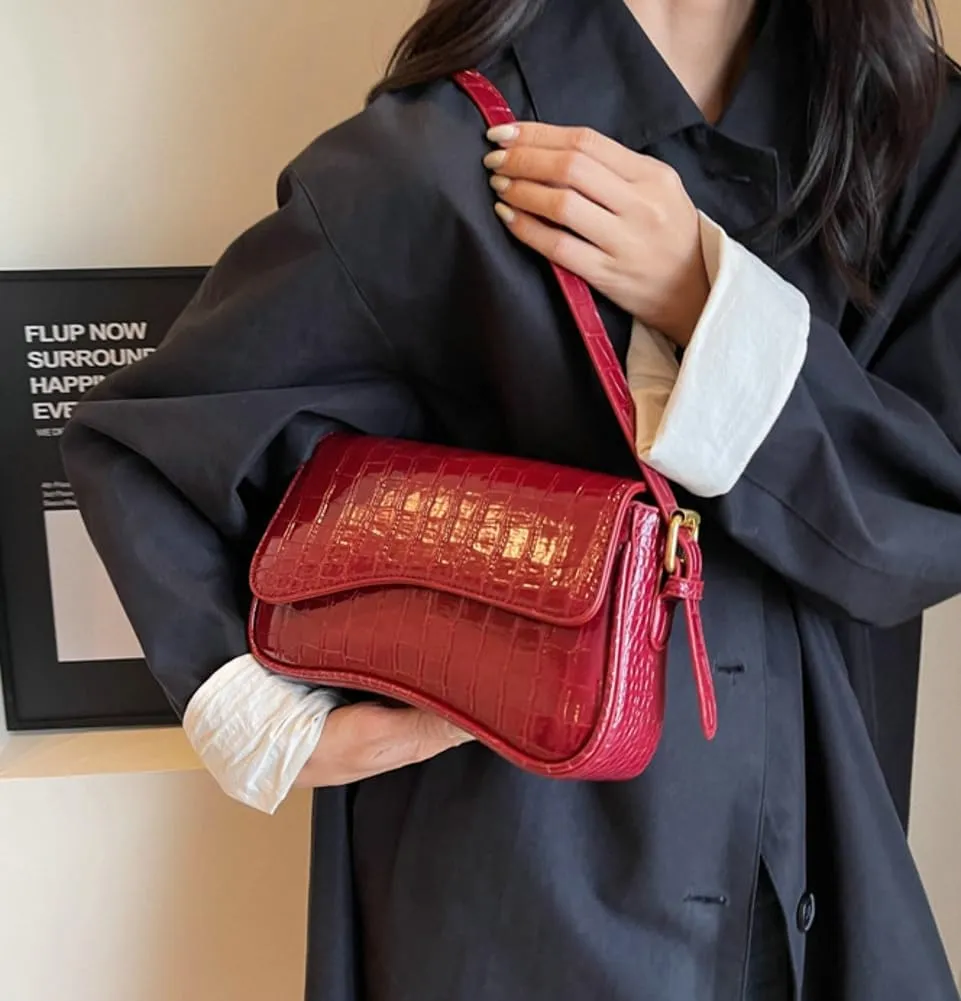 Small Shoulder Bags for Women Vegan Leather Crossbody Purses Handbag Clutch Hobo Bags