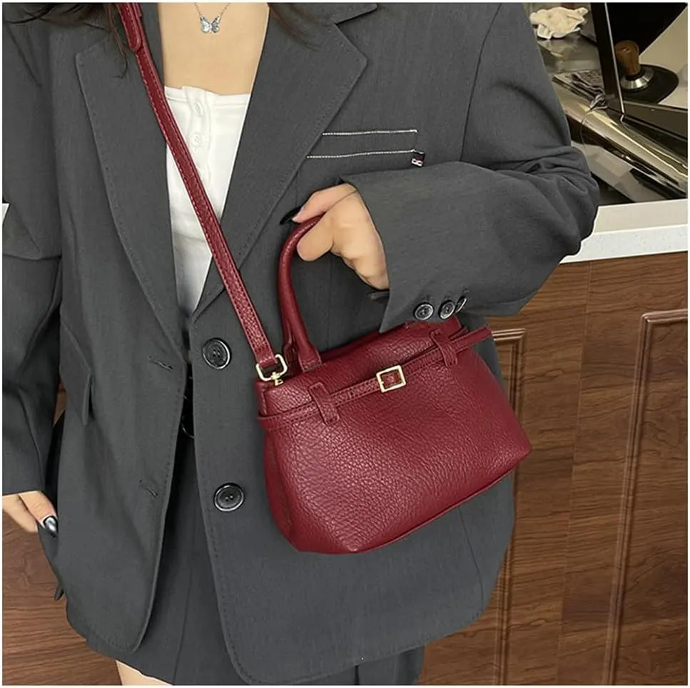 Small Tote Bag Hobo Bags Women Trendy PU Leather Underarm Crescent Shoulder Bag Cute Crossbody Purse Tote Handbag 2025