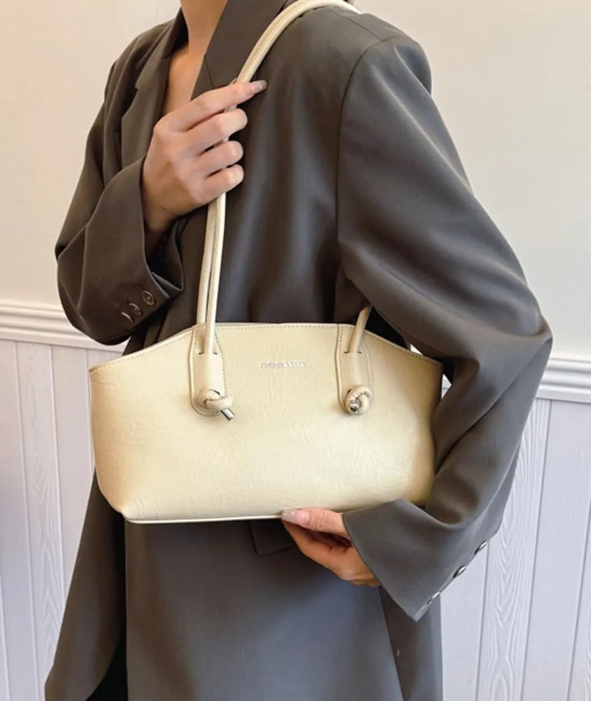 Underarm Bag Shoulder Bags Leather Handbag Fashion Armpit Bag Women Casual Lady with Zipper Handbag Work Dating Party 2024