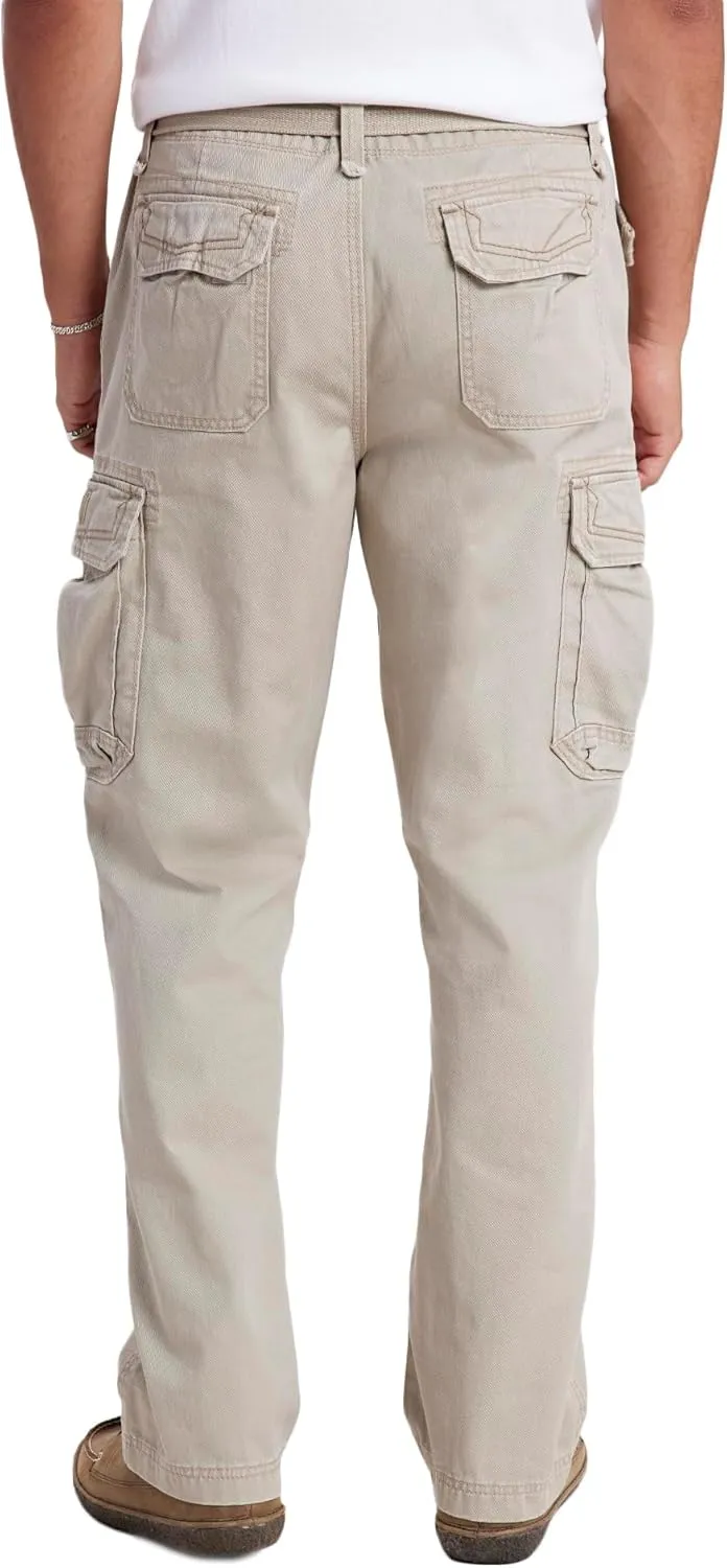 UNIONBAY Men's Survivor Iv Relaxed Fit Cargo Pant-Reg and Big and Tall Sizes